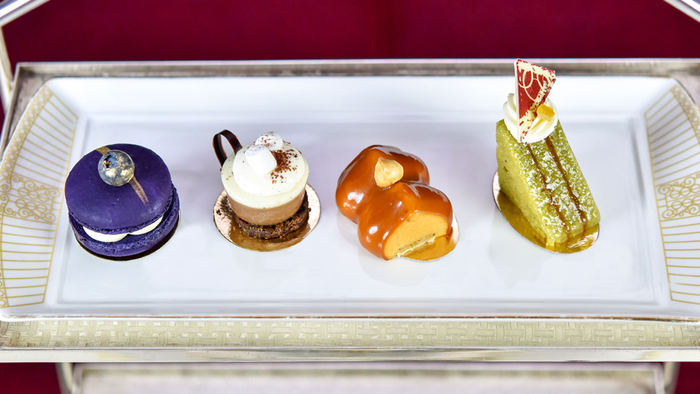 The Landmark London Rosé Champagne Tea for one